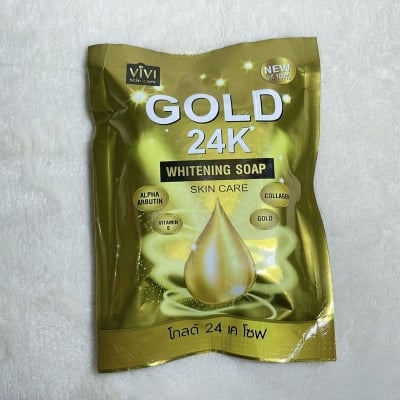 Picture of VIVI 24K Gold Whitening Soap Skin Care Thailand