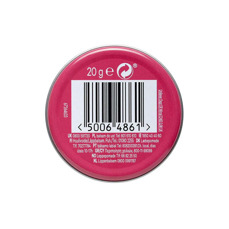 Picture of Lip Therapy Rosy Lips Tin by Vasline 20 gm
