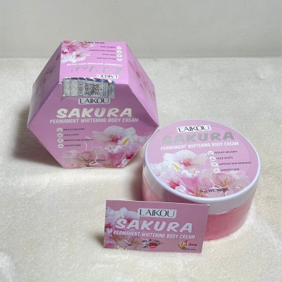Picture of Sakura Permanent Body Cream 300ml-Pink