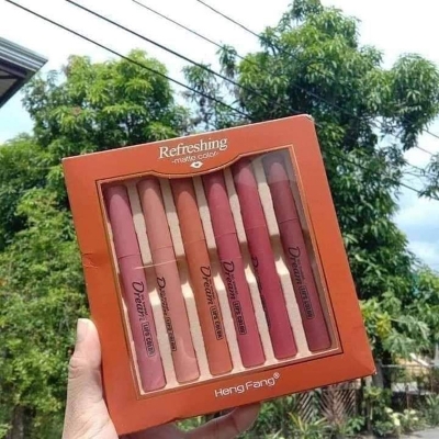 Picture of Heng Fang Refreshing Matte Velvet Lipsticks Set of 6pcs