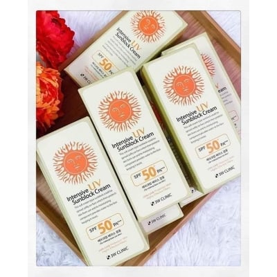 Picture of 3w Clinic Intensive Uv Sun Block Cream SPF 50 PA + + +.......70 ml