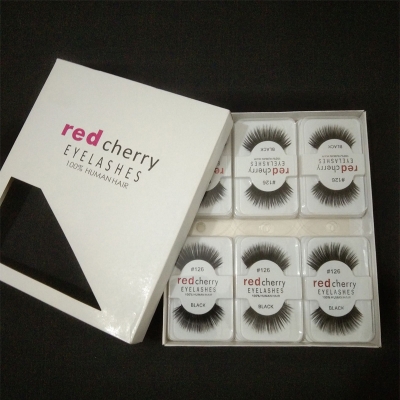 Picture of Red Cherry Single Pair False Eyelashes  5 Pairs-Black