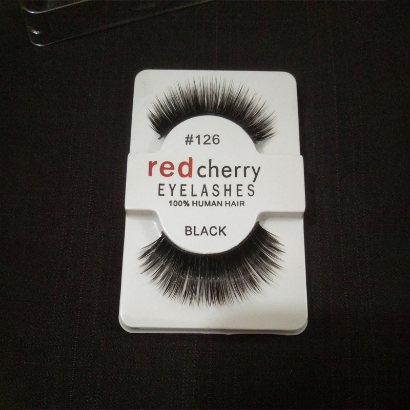 Picture of Red Cherry Single Pair False Eyelashes  5 Pairs-Black