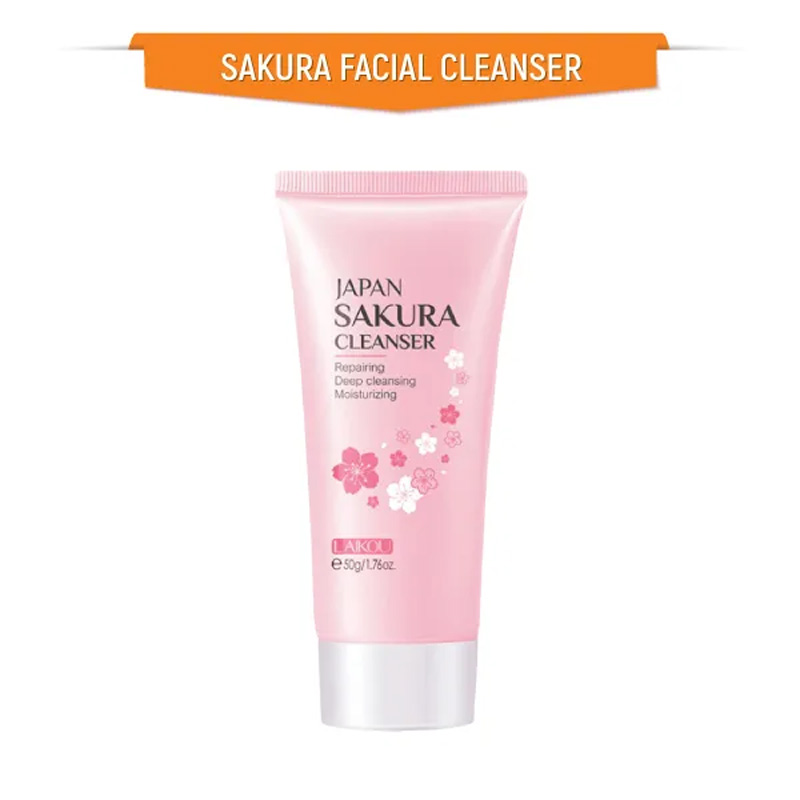 Picture of Laikou Japan Sakura Cleanser 50gm for women-Pink