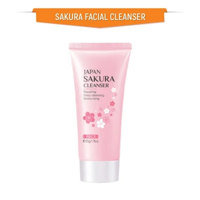 Picture of Laikou Japan Sakura Cleanser 50gm for women-Pink