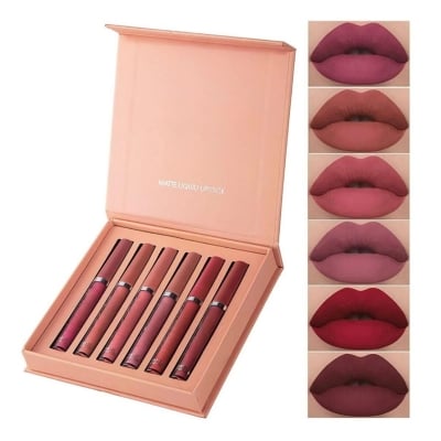 Picture of Handiyan Liquid Lipstick 6 Pcs Set | Shade (Set- A)
