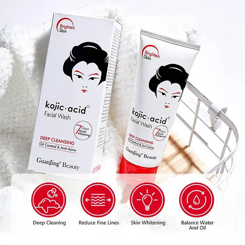 Picture of Guanjing Beauty Kojic Facial Wash 100 ml-Multicolor
