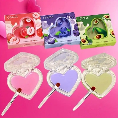 Picture of OMGA Sweet And Fruity Moisturizing Lip Jelly...3 gm