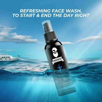 Picture of Muuchstac Ocean Face Wash With Company Card Indian-Black