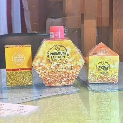 Picture of Premium Saffron Full Combo Set,Saffron Soap,Saffron Body Cream, Saffron Night Cream, Laneige Lip Mask 3gm