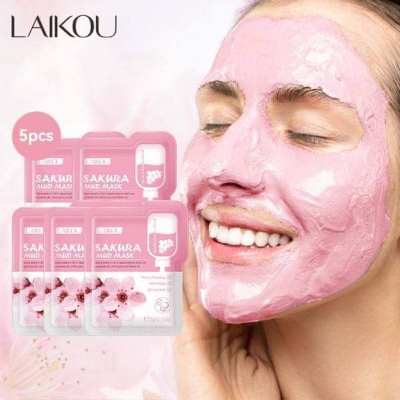 Picture of LAIKOU Sakura Mud Mask 5 Pcs