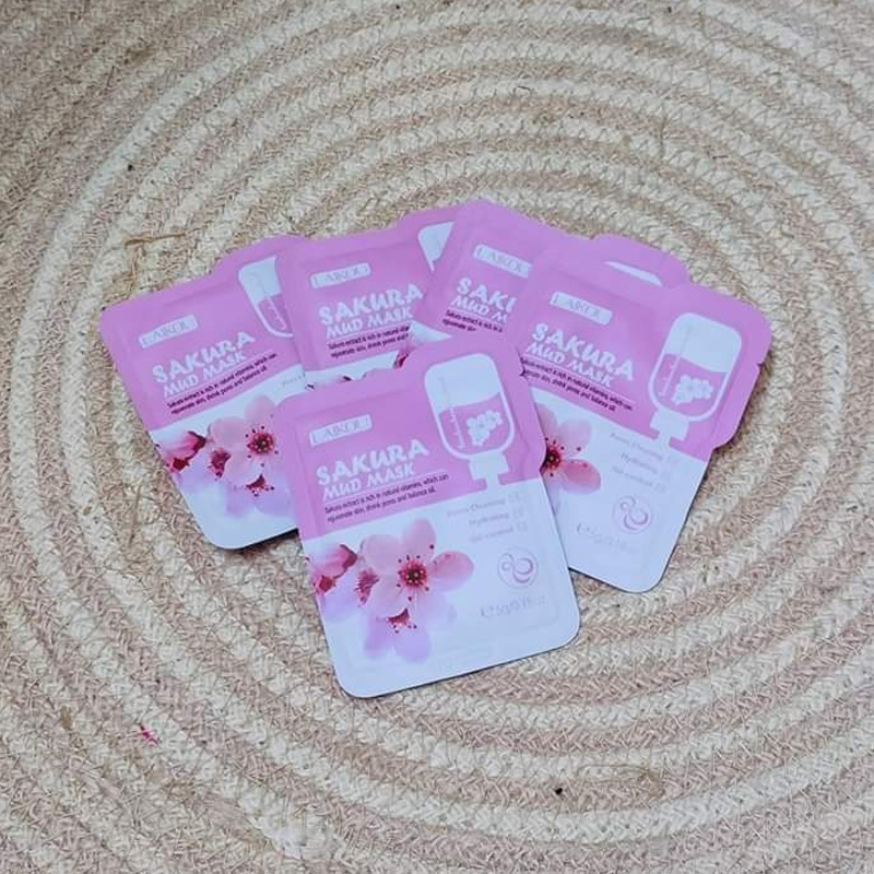 Picture of LAIKOU Sakura Mud Mask 5 Pcs