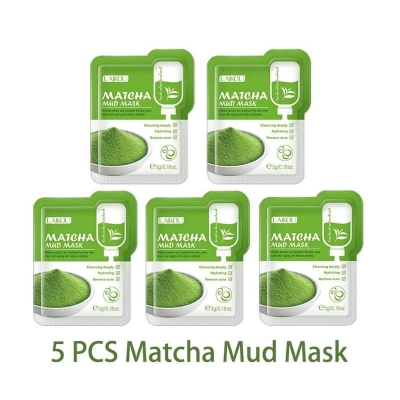 Picture of LAIKOU Matcha Mud Mask 5 Pcs