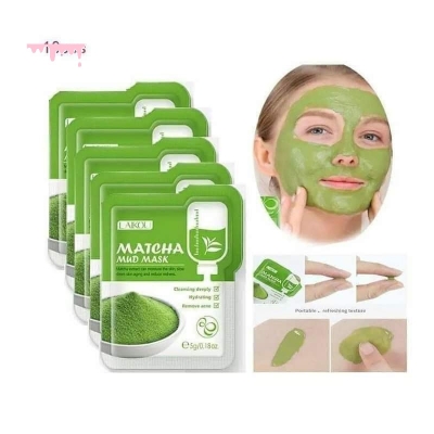 Picture of LAIKOU Matcha Mud Mask 5 Pcs