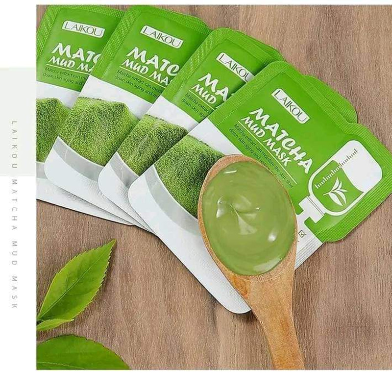 Picture of LAIKOU Matcha Mud Mask 5 Pcs