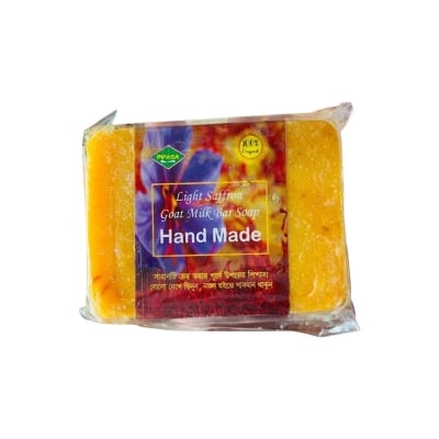 Picture of Pipasa Handmade Real Saffron Goat Milk Soap – Natural Skin Brightening, Nourishing, and Moisturizing Soap for Smooth, Glowing Skin with the Power of Saffron and Goat Milk