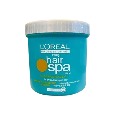 Picture of L'Oréal Hair Spa Cream (500ml) deeply nourishes and revitalizes hair, leaving it soft, smooth, and healthy