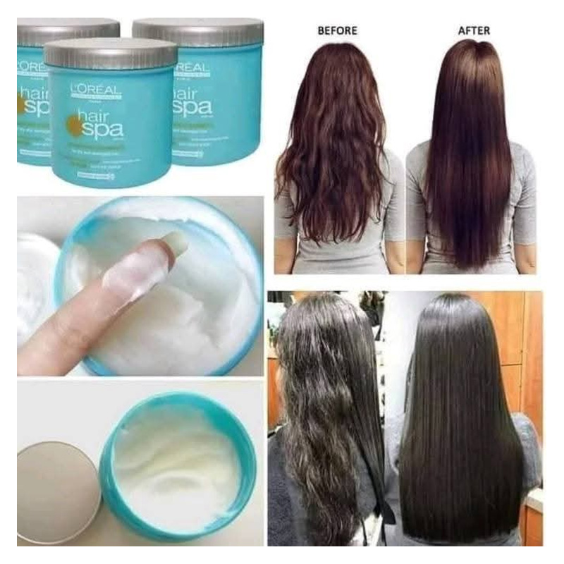 Picture of L'Oréal Hair Spa Cream (500ml) deeply nourishes and revitalizes hair, leaving it soft, smooth, and healthy