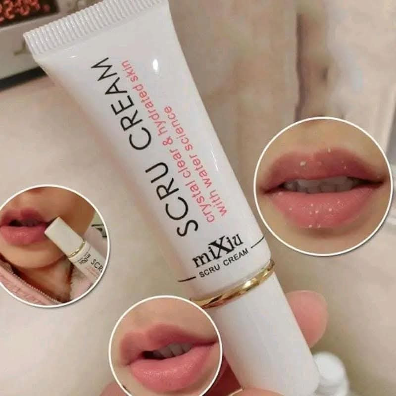 Picture of Scru Cream Lip Scrub 15 gm + Laneige Lip Mask 3 gm Combo Set