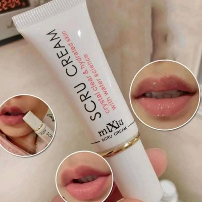 Picture of Scru Cream Lip Scrub 15 gm + Laneige Lip Mask 3 gm Combo Set