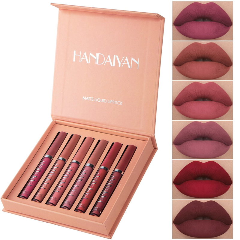 Picture of Handiyan Liquid Lipstick 6 Pcs Set Shade