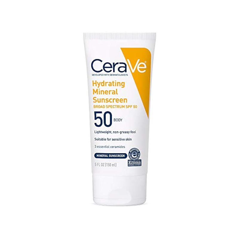 Picture of CeraVe Hydrating Mineral Face Sunscreen Broad Spectrum SPF 50 (75g)