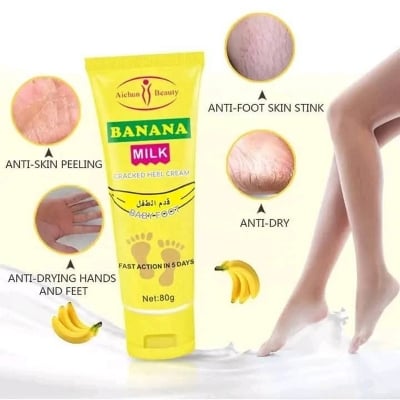 Picture of Aichun Beauty Banana Milk Cracked Heel Cream  80gm 

Made in Thailand
