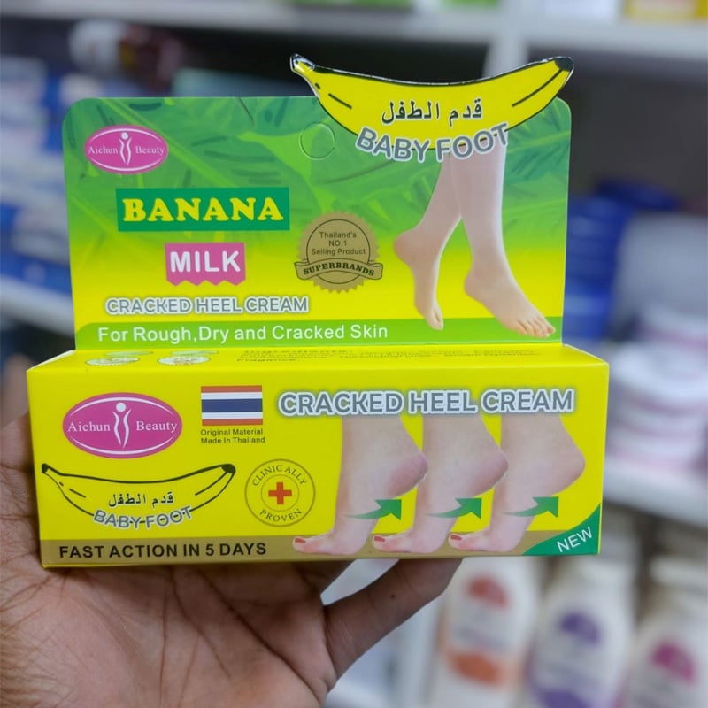 Picture of Aichun Beauty Banana Milk Cracked Heel Cream  80gm 

Made in Thailand