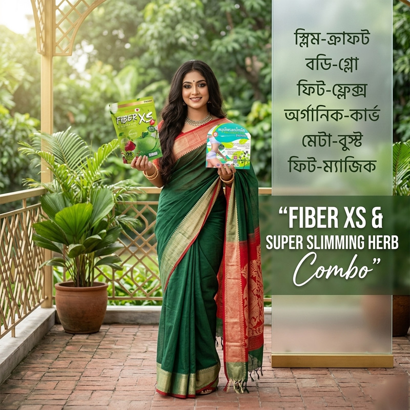 Picture of FIBER XS & Super Slimming Herb Combo – Natural Weight Loss & Detox Support | Belly Fat Reduction & Body Slim Fit Formula