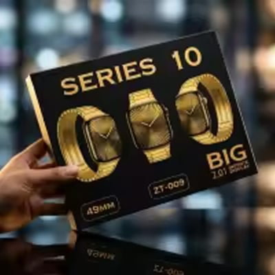 Picture of Premium Golden Edition Smartwatch Sale - Series 10 (ZT-009)