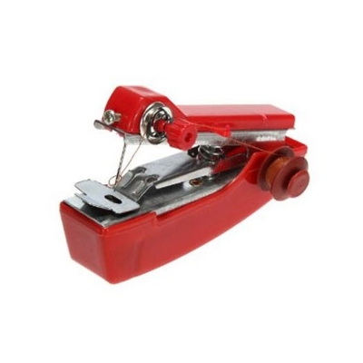 Picture of Mini Portable Handy Stitch Hand Clothes Quick Sewing Machine Portable Cordless Mini Hand-Held Clothes Sewing Machine (Multicolor)
