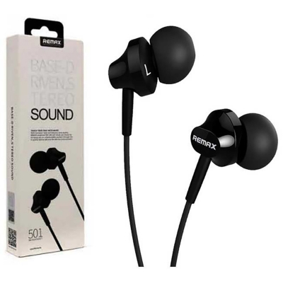 Picture of Remax RM 501 In Ear Earphone Stereo Headset Metal Body (Multicolor)