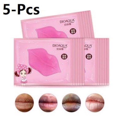 Picture of Bioaqua Lip Mask Moisturizing Collagen Lip Care-1/2/3/5/10 Pc s (5-Pcs)