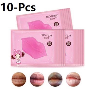Picture of Bioaqua Lip Mask Moisturizing Collagen Lip Care-1/2/3/5/10 Pc s (10-Pcs)