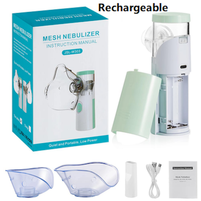 Picture of Rechargeable  Portable Mini Handheld Mesh Nebulizer Machine  