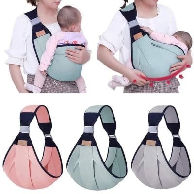 Picture of Adjustable Straps Baby Carriers - Suitable For 0 to 3 Years Old Baby (Multicolor)