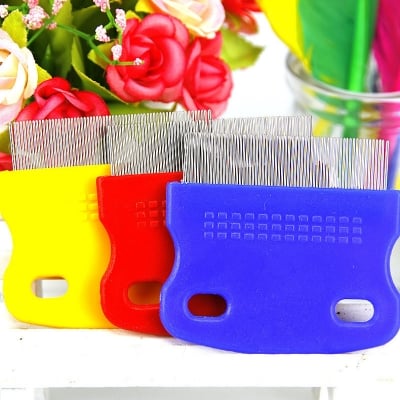 Picture of Professional Stainless Steel Louse and Comb for Head Lice Treatment (Random) (Multicolor,0.02)