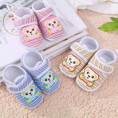 Picture of Soft Baby Shoes – Comfortable, Non-Slip & Breathable First Walker Shoes for Infants and Toddlers (Multicolor,Int: One size)