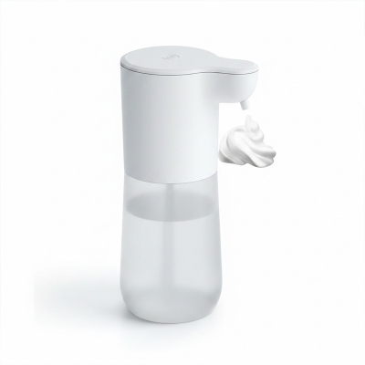 Picture of Rechargeable  Automatic Soap/Foam Dispenser Touchless Foaming Liquid Soap Dispenser Android Charger 700ml Capacity Infrared Sensor 3 Adjustable Dispensing Volume Hands Operated for Bathroom Kitchen (600)