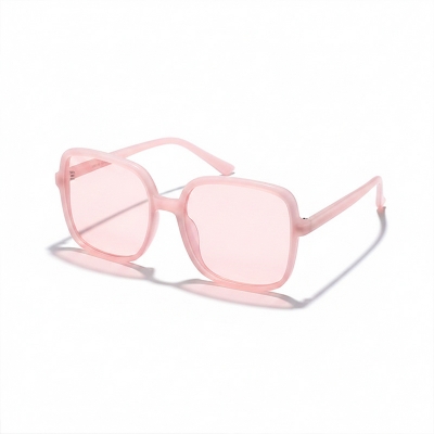 Picture of Women Fashionable Design Square Sunglasses (Light Pink,Multicolor,Multicolor)