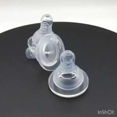 Picture of Baby Silicone Nipple Soft Silicone Cross Hole CN -1pcs (Neo Bright)