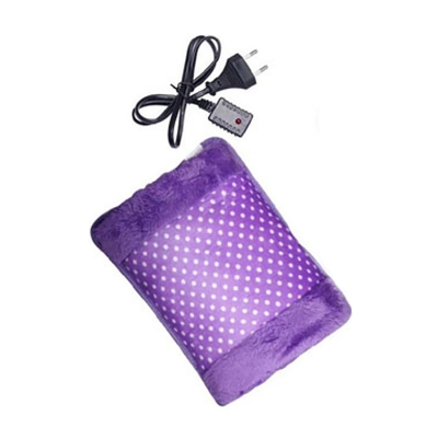 Picture of Electric Hot Water Bag - Heat Pillow and Pain Reliever - Muscle Pain Solution - Portable Heating Bag - .Multicolor Hot Water Bag (Purple)