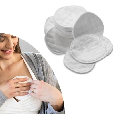 Picture of Washable Reusable pure cotton anti-leakage overflow Soft cotton Breast Pad - 1pair 