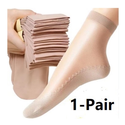 Picture of High QualityNon Slip Summer Velvet Socks For Women Imported CN 1/2/5/10 pair (Skin Color--1Pair,One Size)