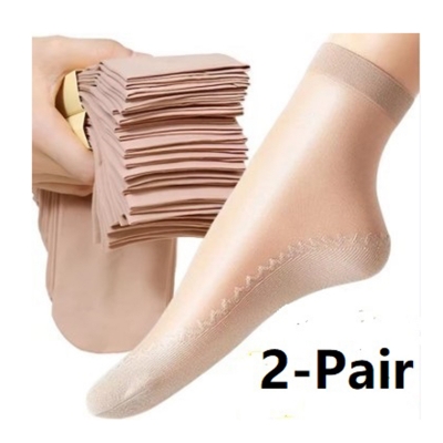 Picture of High QualityNon Slip Summer Velvet Socks For Women Imported CN 1/2/5/10 pair (Skin Color--2Pair,One Size)