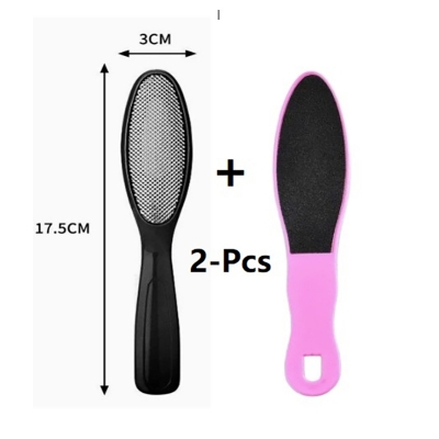 Picture of 2Pcs-Professional Double Sided Foot File Rasp Heel Grater Foot Scrubber Hard Dead Skin Callus Remover Pedicure File Foot Grater (2-Pcs Set)