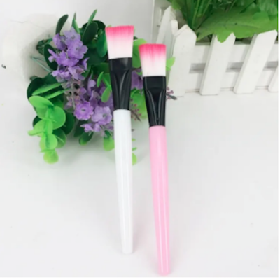 Picture of 2-Pcs Facial Makeup Brush Face Eyes Makeup Cosmetic Beauty Soft Concealer Brush By ZIKRA (Multicolor)