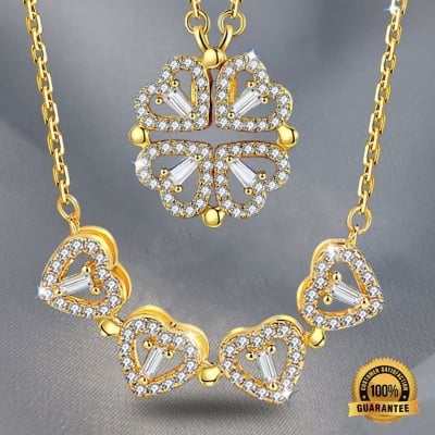 Picture of New Love Magnet Lucky Neckless / Love Neckless for Girls (Gold)