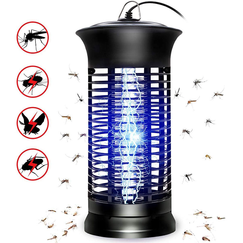 Picture of Mosquito Killer Lamp Bug Zapper Gnat Trap Electronic Insect Killer Uv Light Mosquito Trap Killing Mosquitoes Night Lamp 1 Ratings - Mosquito Bat (Multicolor)