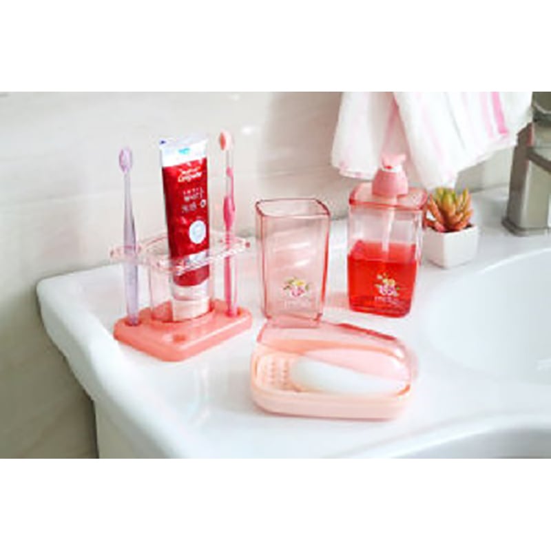 Picture of Acrylic Liquid Soap and Shampoo Dispenser - Multicolour (Multicolor)